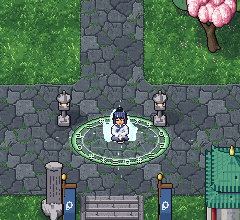 Ring of spirit qi at a breakthrough