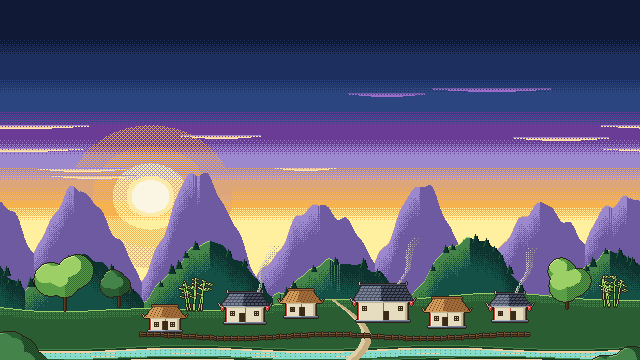 Dawn over Thanh Khê Village