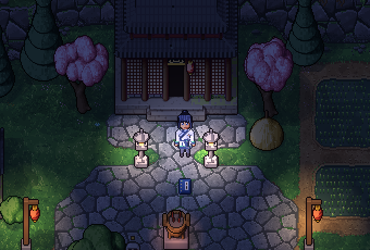 Thanh Khê Village at night